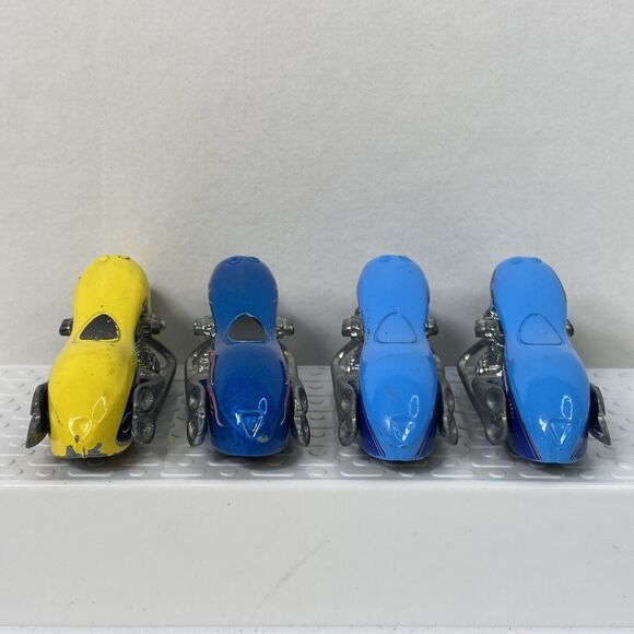 Hot Wheels Motorcycle Scooter Lot 7 Dodge Tomahawk Street Stealth Police - Picture 5 of 13